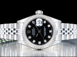 Rolex Datejust Lady 26 Nero Jubilee Royal Black Onyx Diamonds 69174 